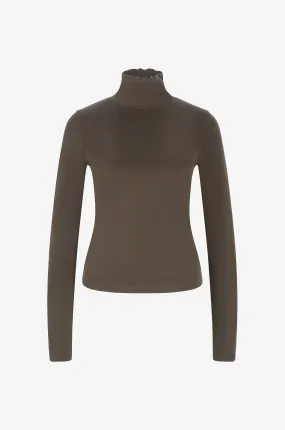 T-shirt à manches longues en modal Rowkow